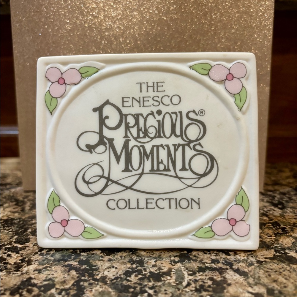 Enesco Precious Moments White Plaque